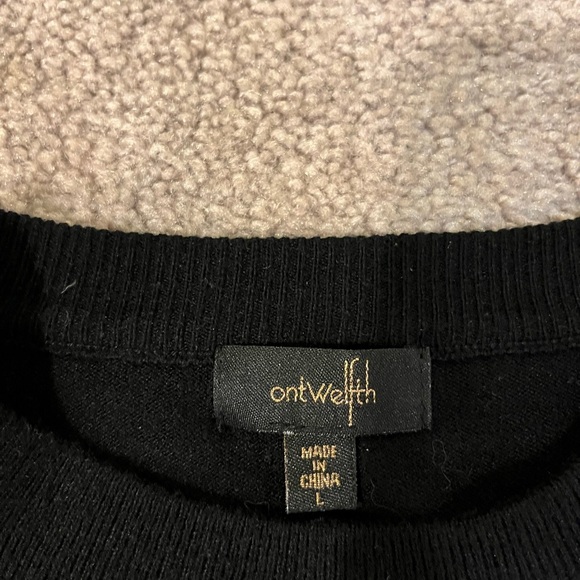 OntWelfth Blouse with Sheer Sleeves - Picture 6 of 7